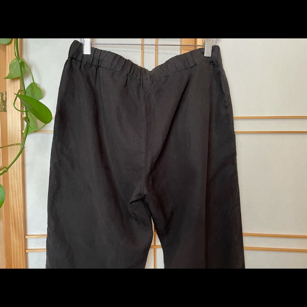 NWT Eileen Fisher Tencel/Linen Ankle Pant - Picture 7 of 10